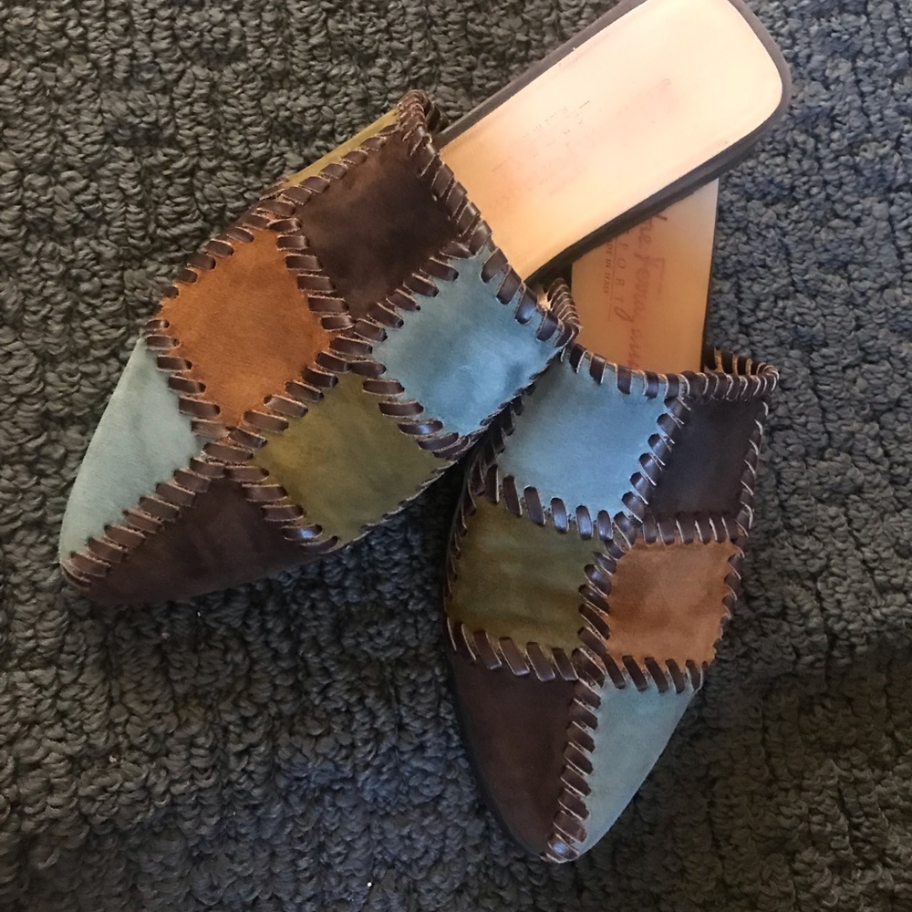 🔴SOLD Ferragamo  Quilted Mules Size 7.5-8 women